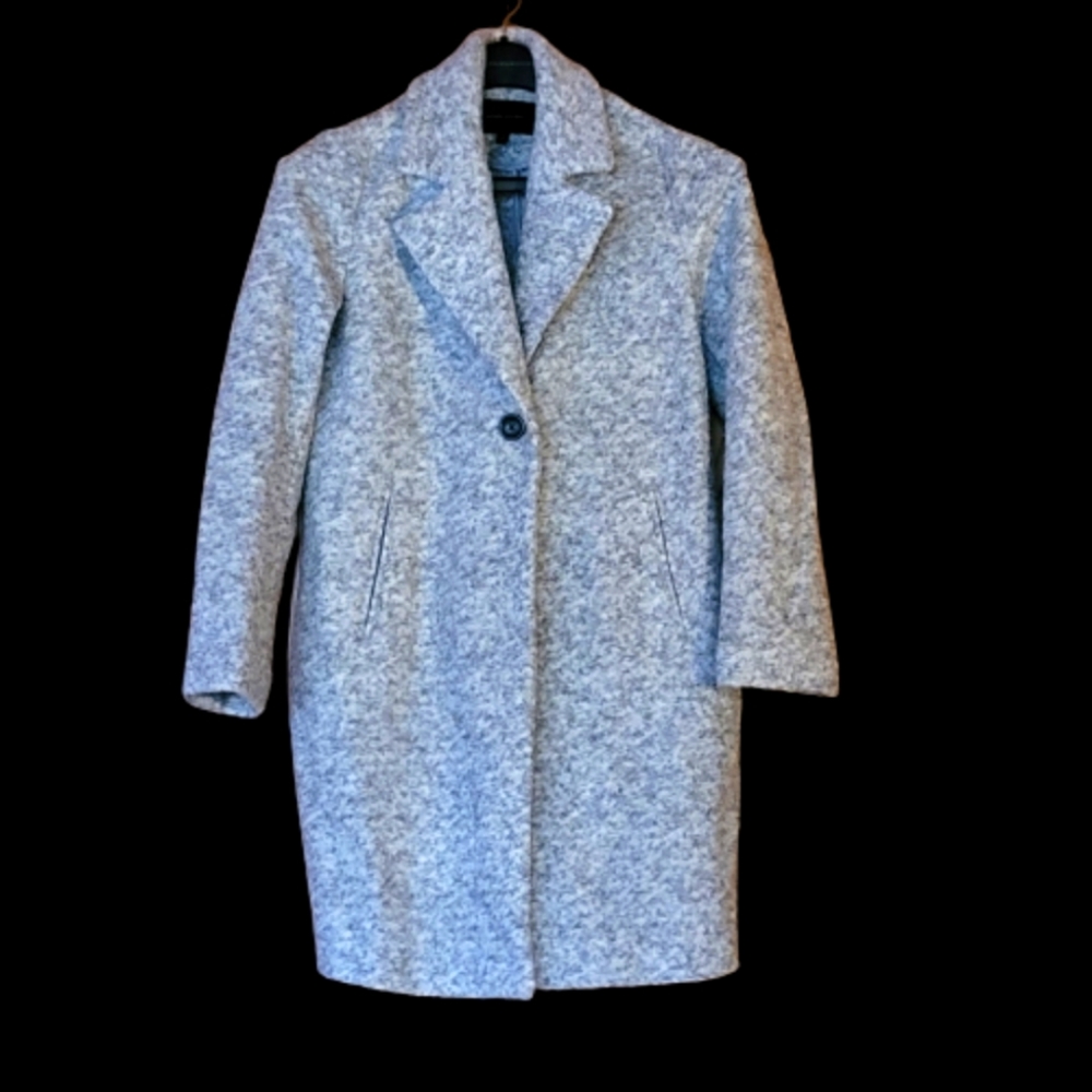 BANANA REPUBLIC KNIT WOOL Overcoat - Gray Coat - Winter